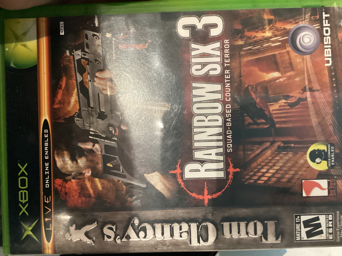 Xbox Rainbow Six 3 Squad-Based Counter Terror CIB