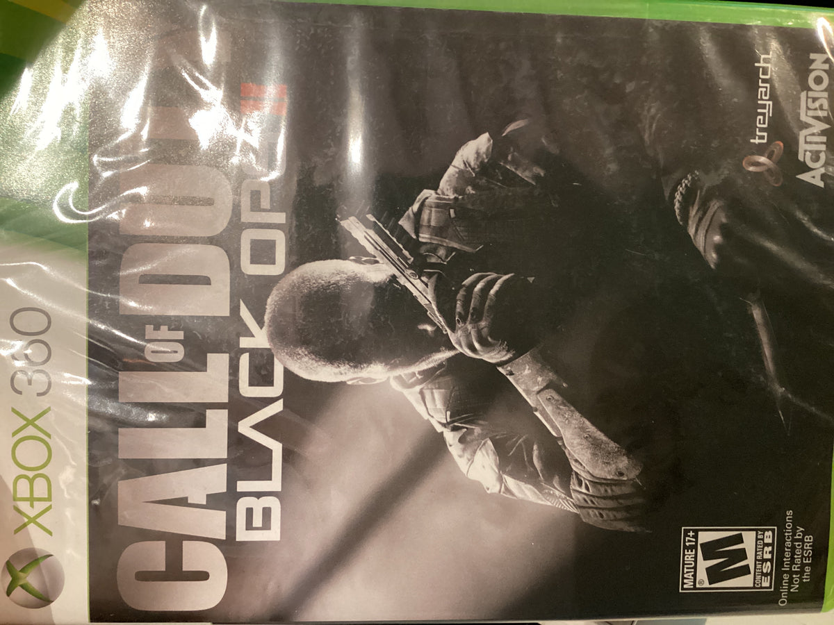 Xbox 360 Call of Duty Black Ops 2 First Print New/Sealed