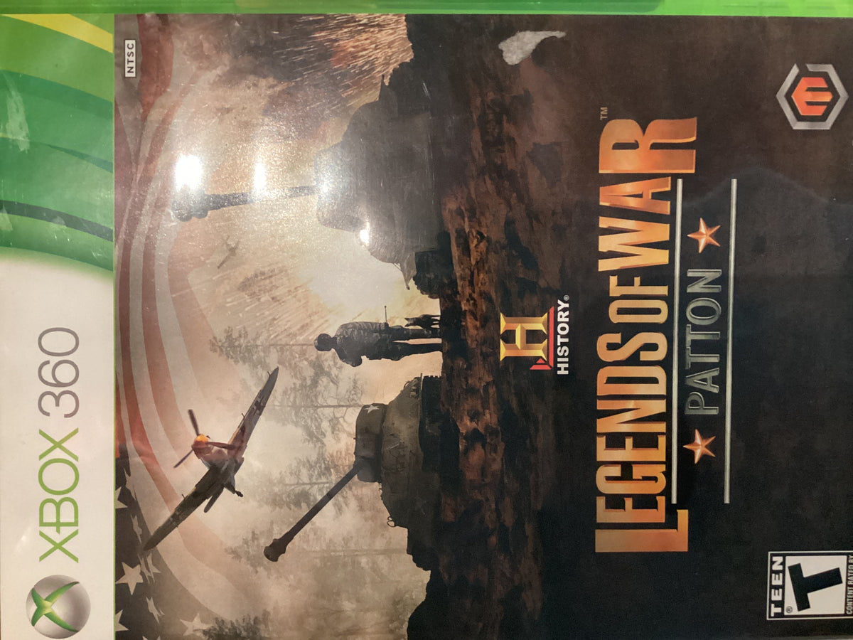 Xbox 360	Legends of War Patton CIB