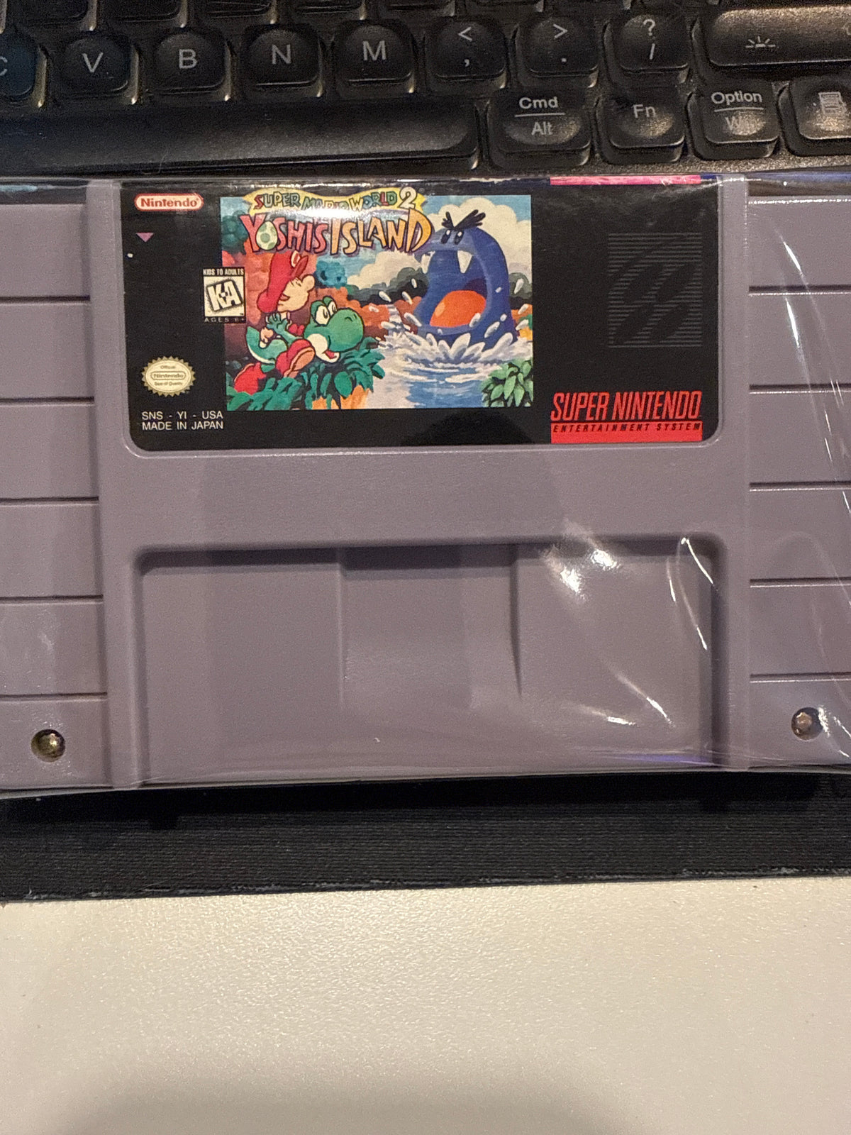 🔵 SNES Super Mario World 2 Yoshi’s Island