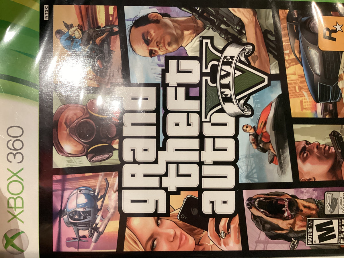 Xbox 360 Grand Theft Auto CIB W/Map
