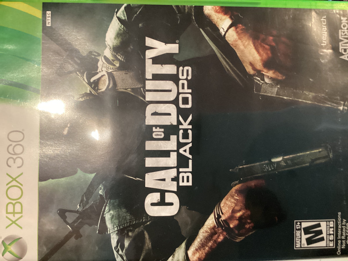 Xbox 360 Cal of Duty Black Ops CIB