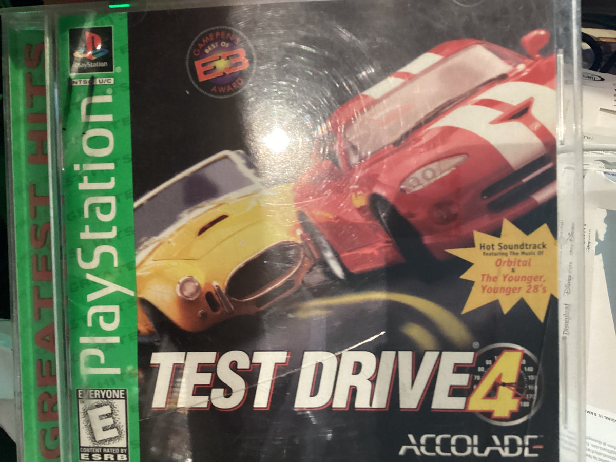 PS1 Test Drive 4 Greatest Hits CIB