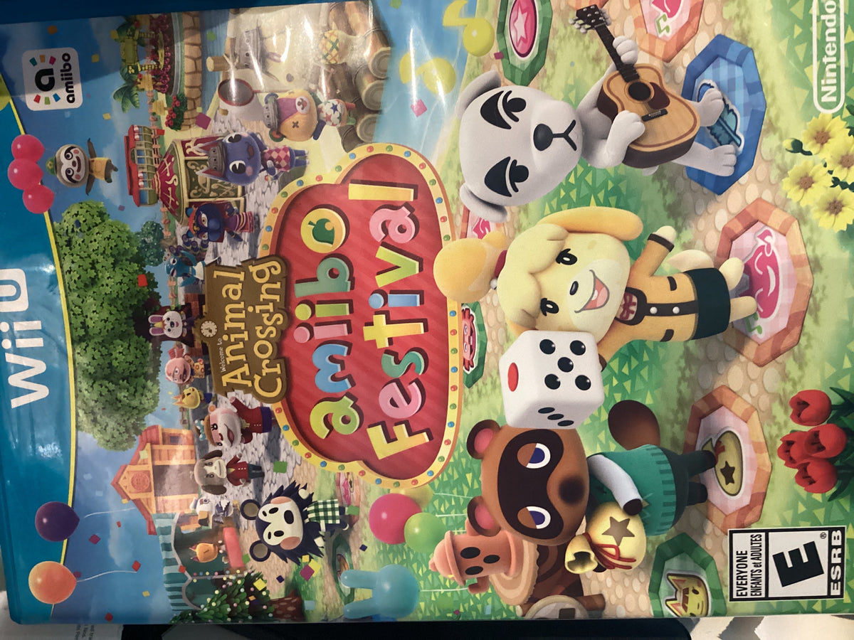 Wii U Animal Crossing Amiibo Festival