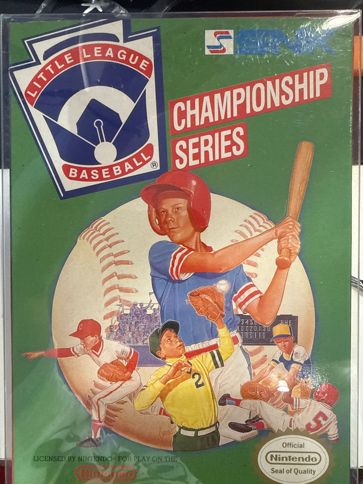 🔵 NES Little League Baseball