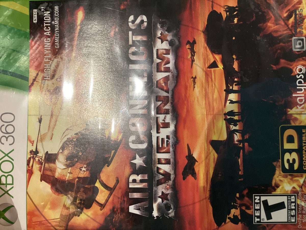 Xbox 360 Air Conflicts Vietnam CIB (Broken Case)
