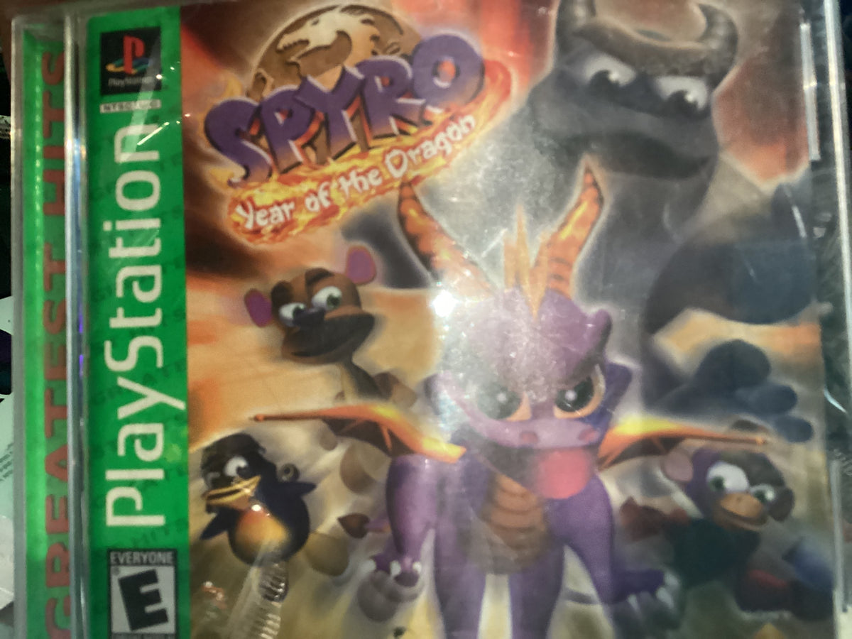 PS1 Spyro Year of the Dragon Greatest Hits CIB
