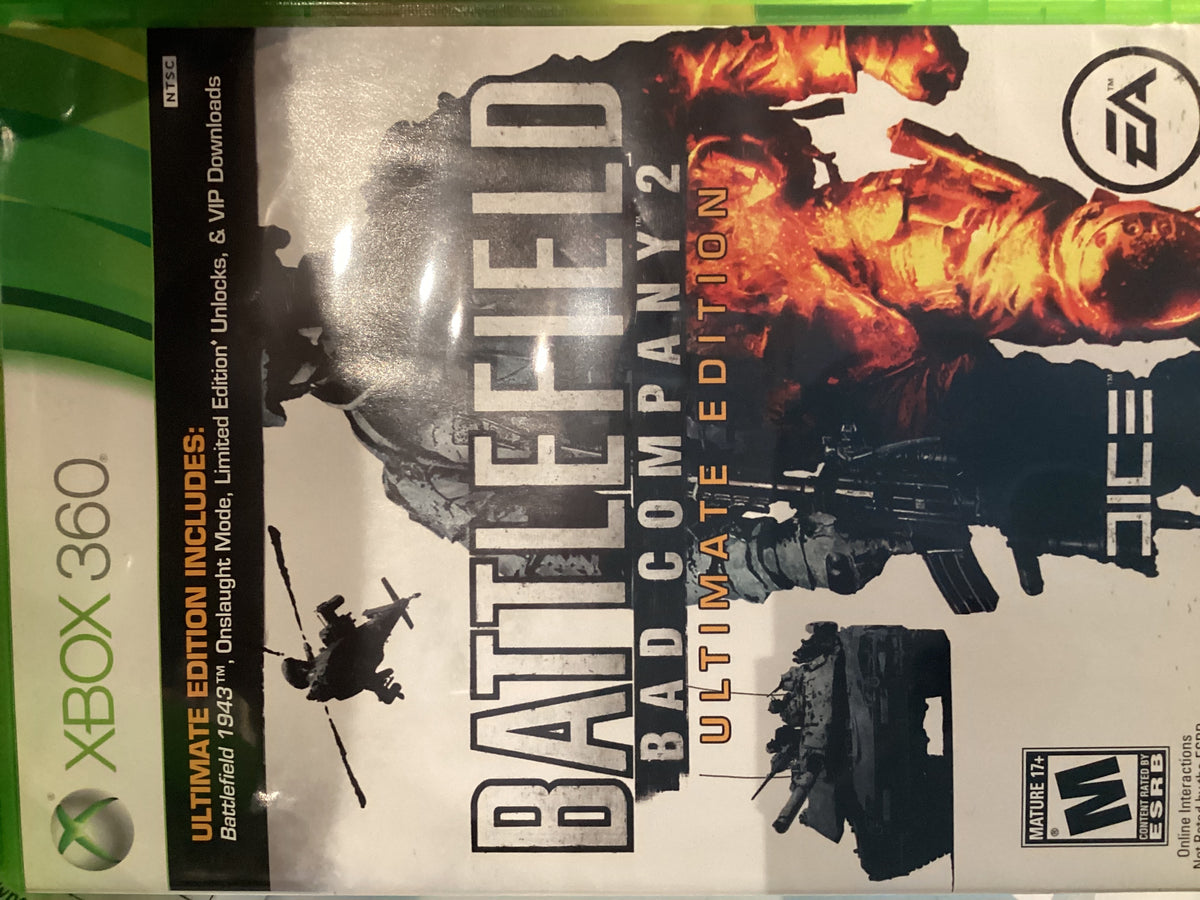 Xbox 360 Battlefield Bad Company 2 Ultimate Edition CIB