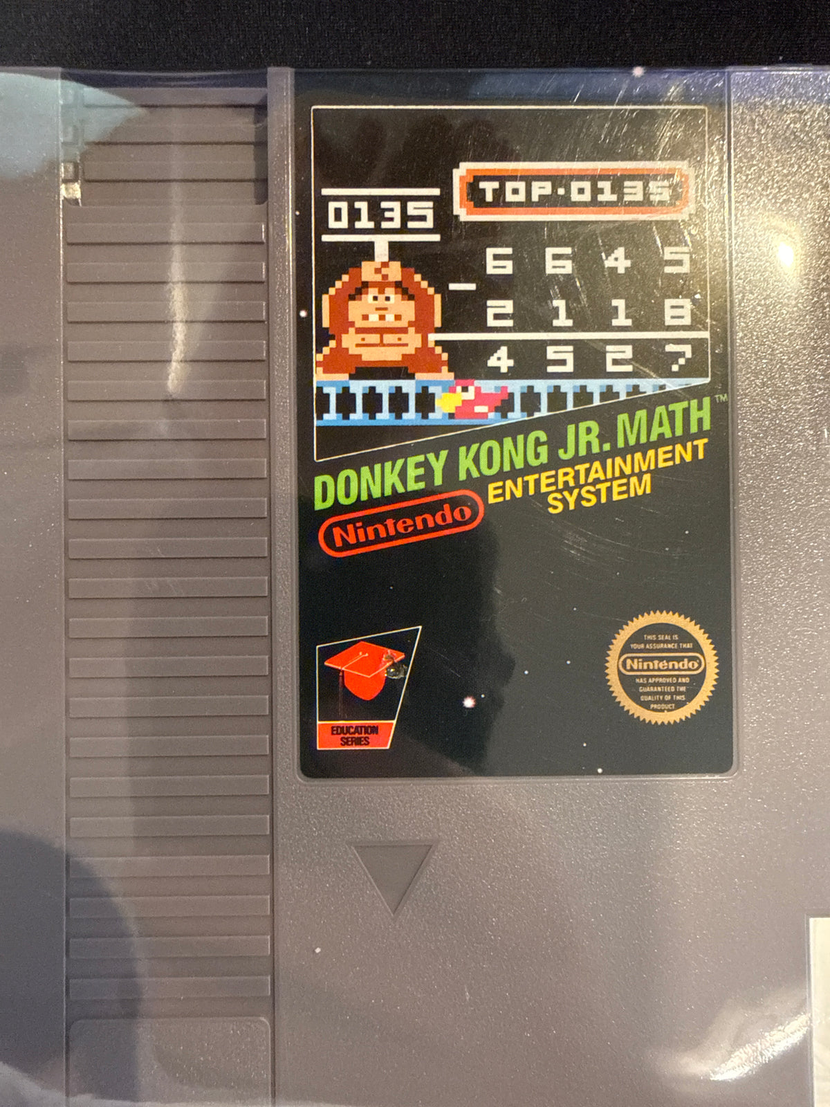 🔵 NES Donkey Kong Jr Math 5-Screw