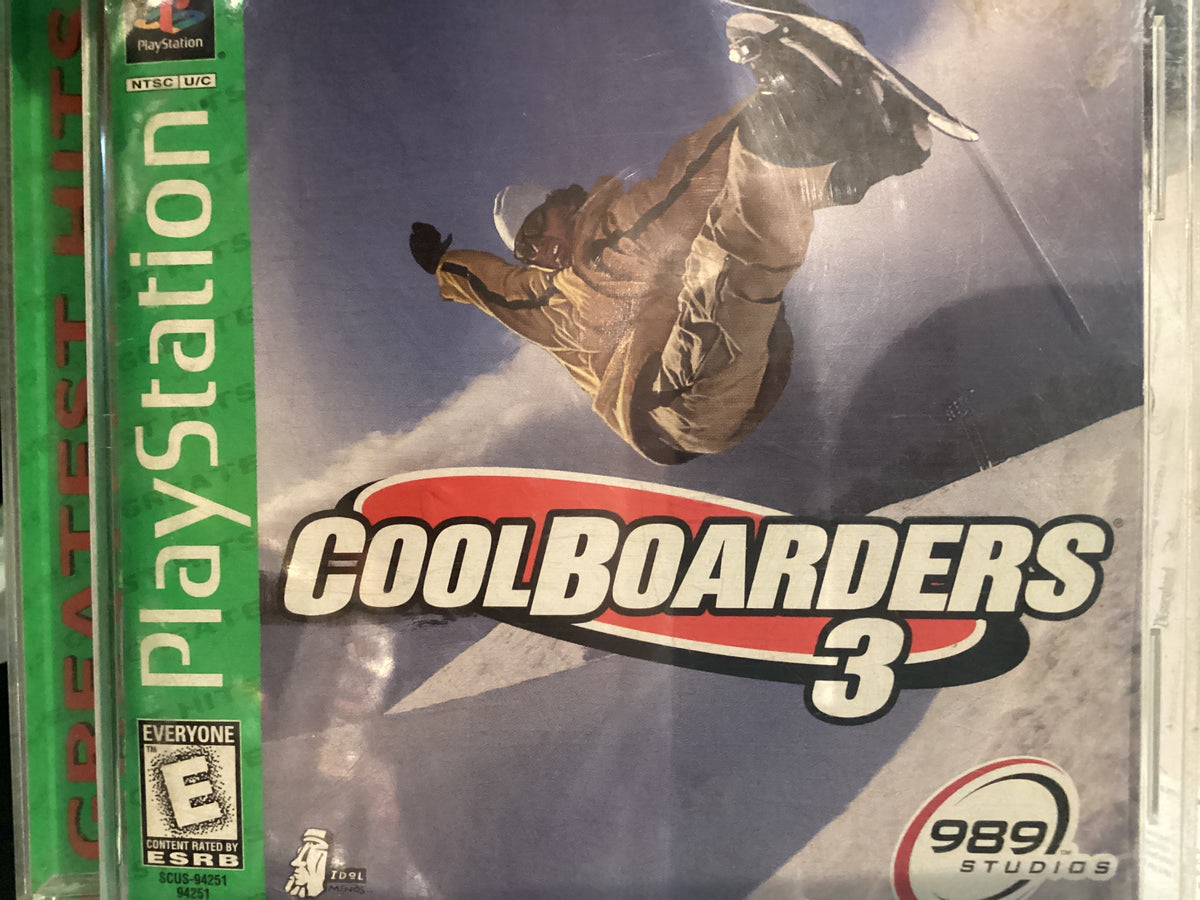 PS1 Cool Boarders 3 Greatest Hits CIB