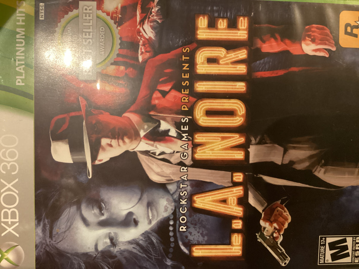 Xbox 360 L.A.Noire Platinum Hits CIB