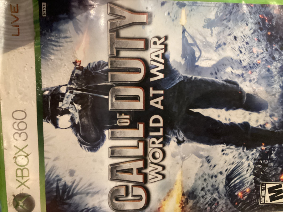 Xbox 360 Call of Duty World at War CIB