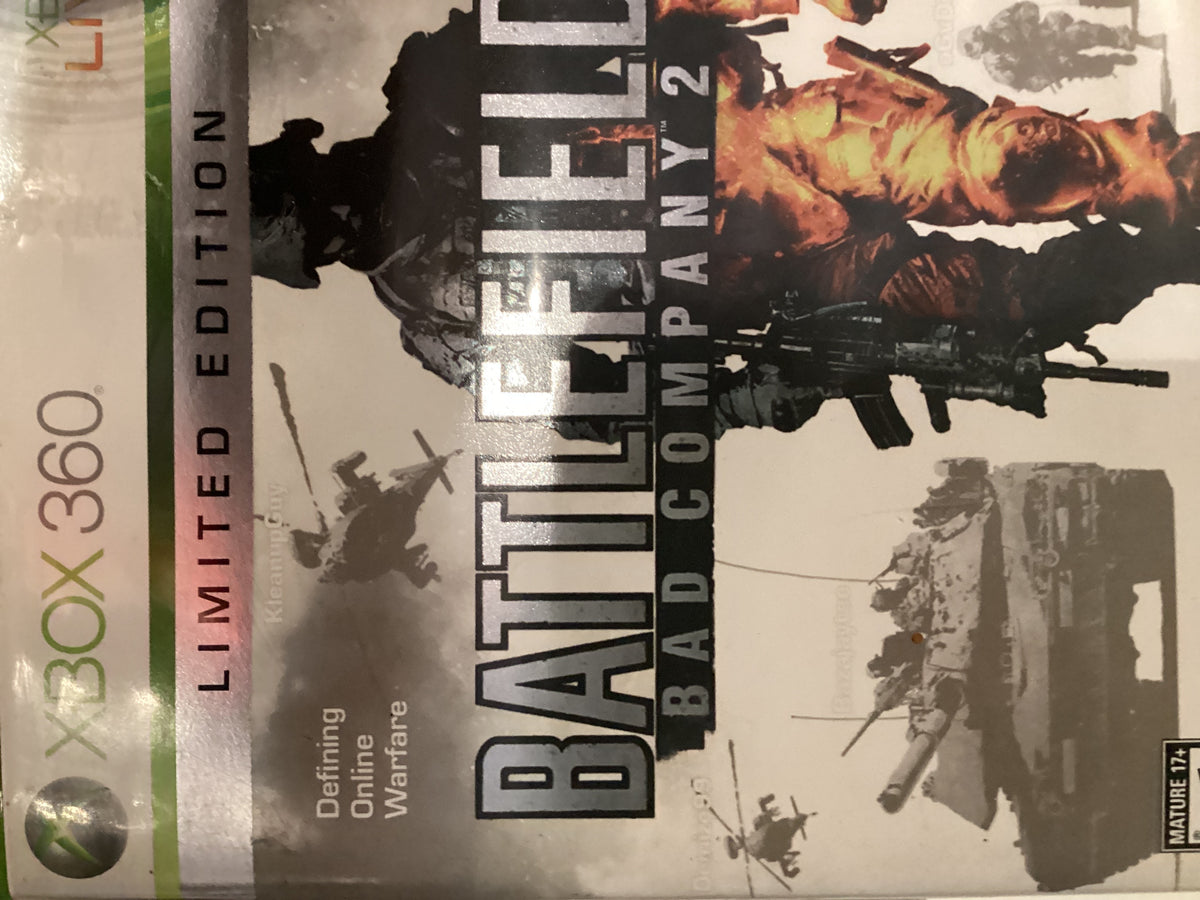 Xbox 360 Battlefield Bad Company 2 Limited Edition CIB