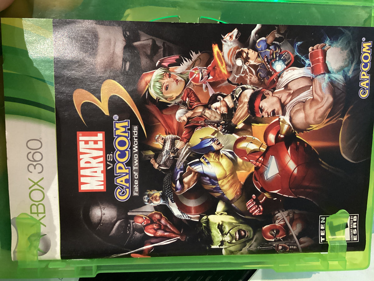 Xbox 360 Ultimate Marvel vs Capcom 3 Aftermarket Case