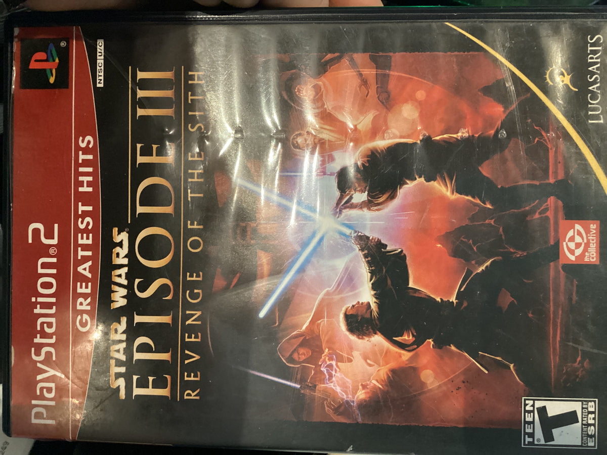PS2 Star Wars Episode III Revenge of the Sith (Greatest Hits) CIB