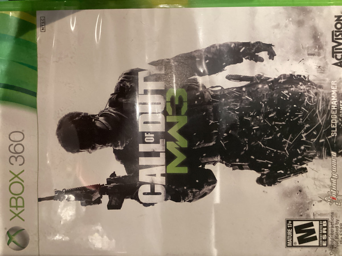 Xbox 360 Call of Duty Modern Warfare 3 CIB