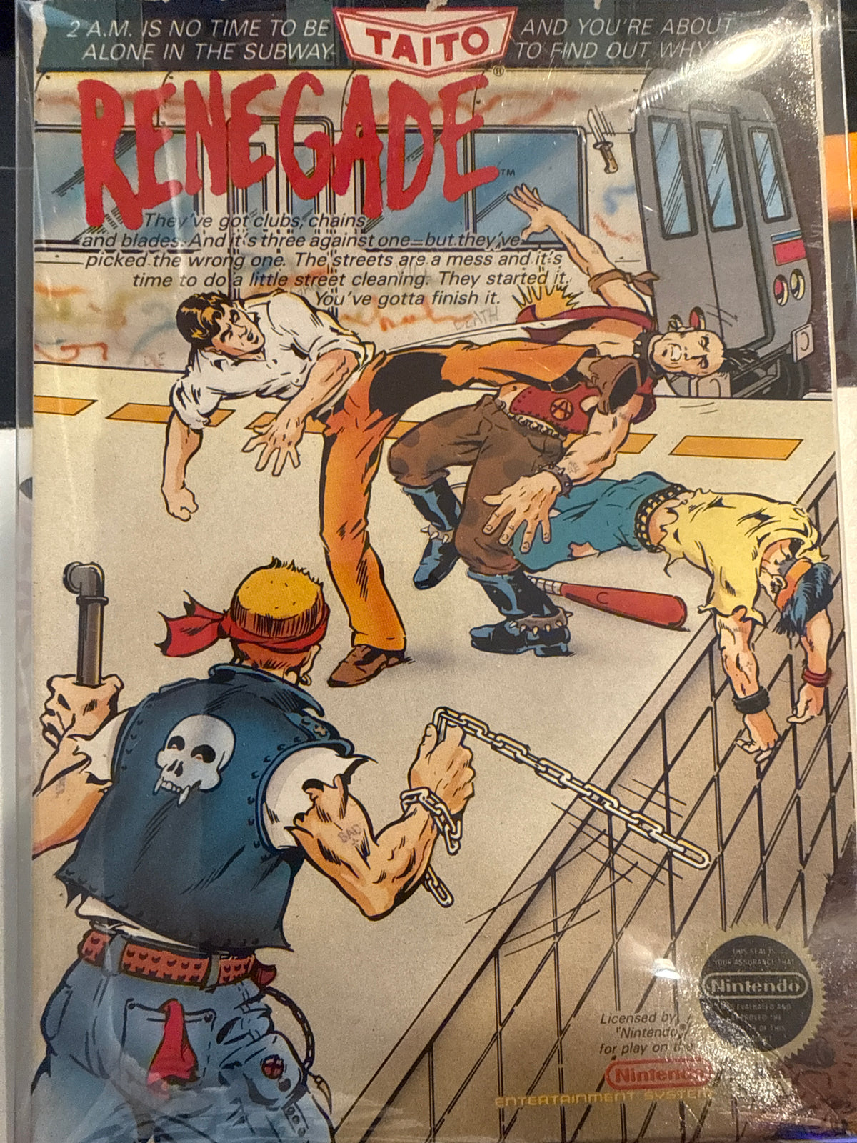 🔵 NES Renegade CIB