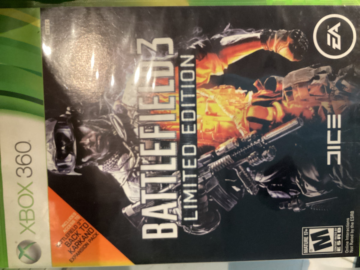 Xbox 360 Battlefield 3 Limited Edition CIB