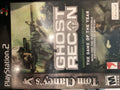 PS2 Ghost Recon Squad-Based Battlefield Combat CIB