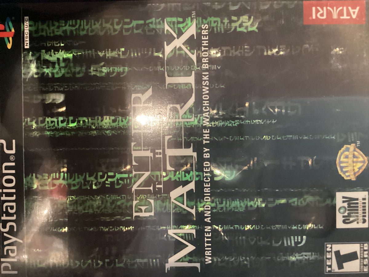 PS2 The Matrix CIB