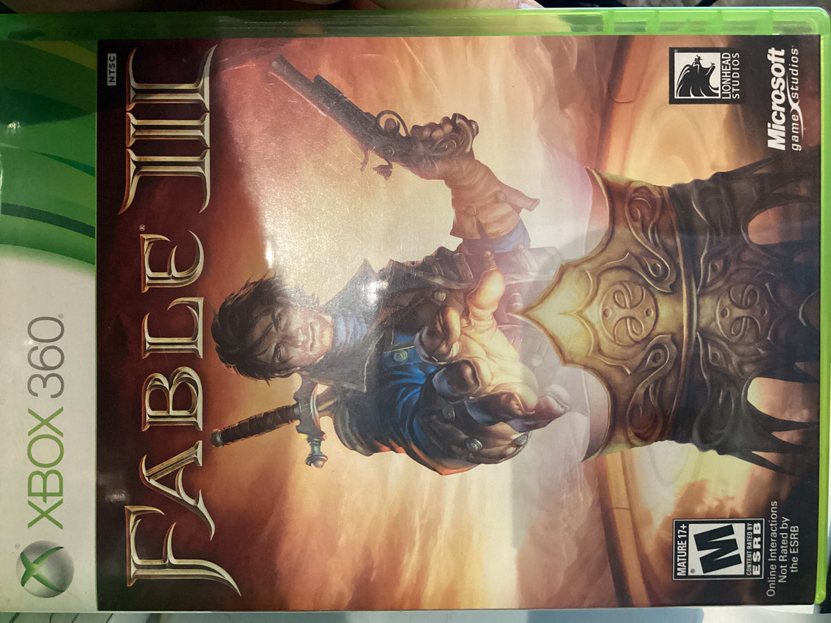 Xbox 360 Fable III CIB