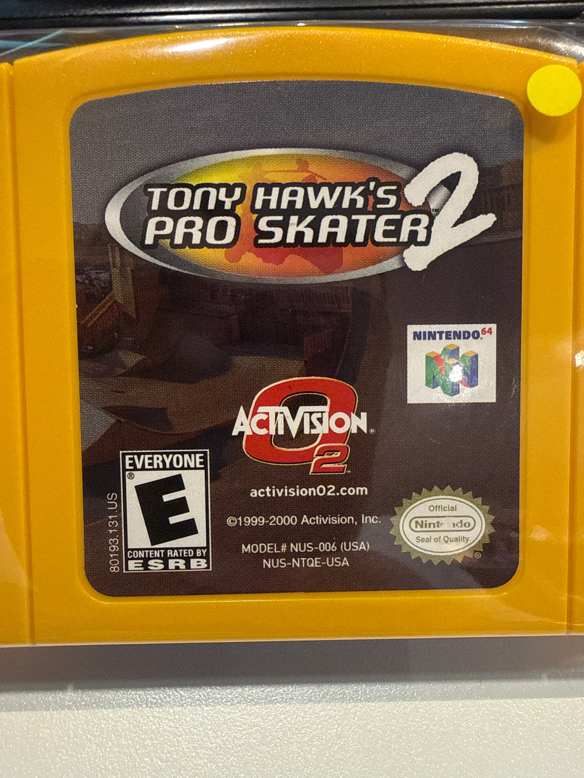 🟡 N64 Tony Hawk’s Pro Skater 2