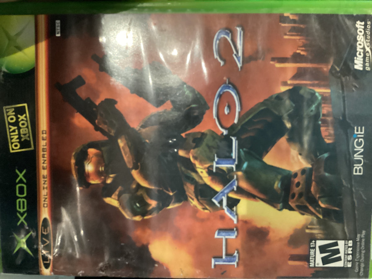 Xbox Halo 2 CIB Damaged Case
