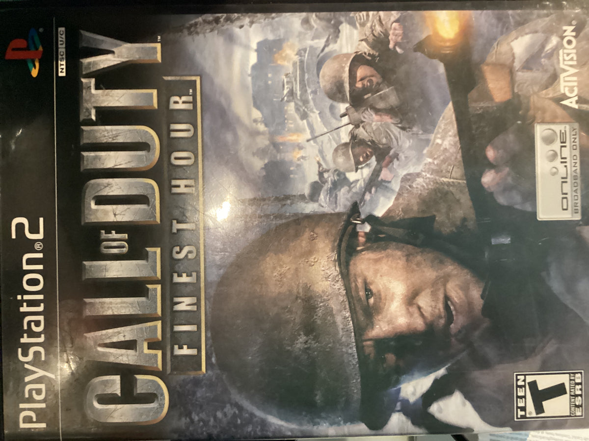 PS2 Call of Duty Finest Hour CIB