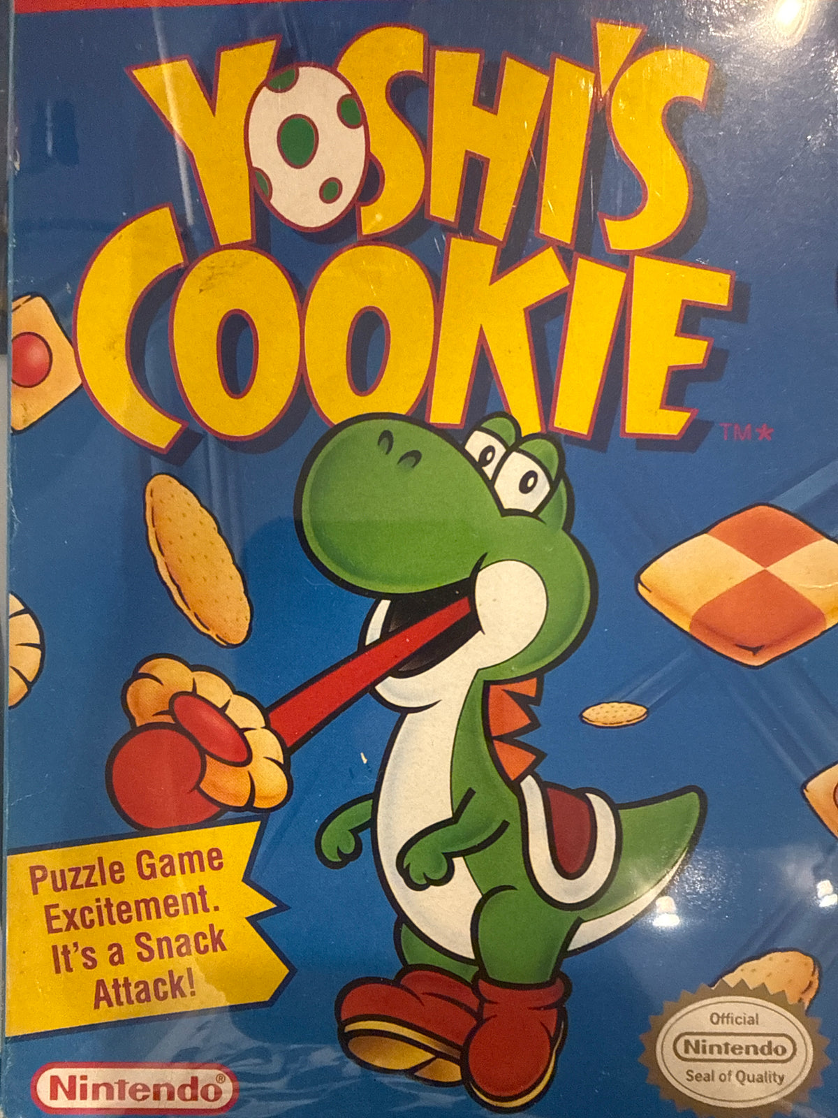 🔵 NES Yoshi’s Cookie CIB+