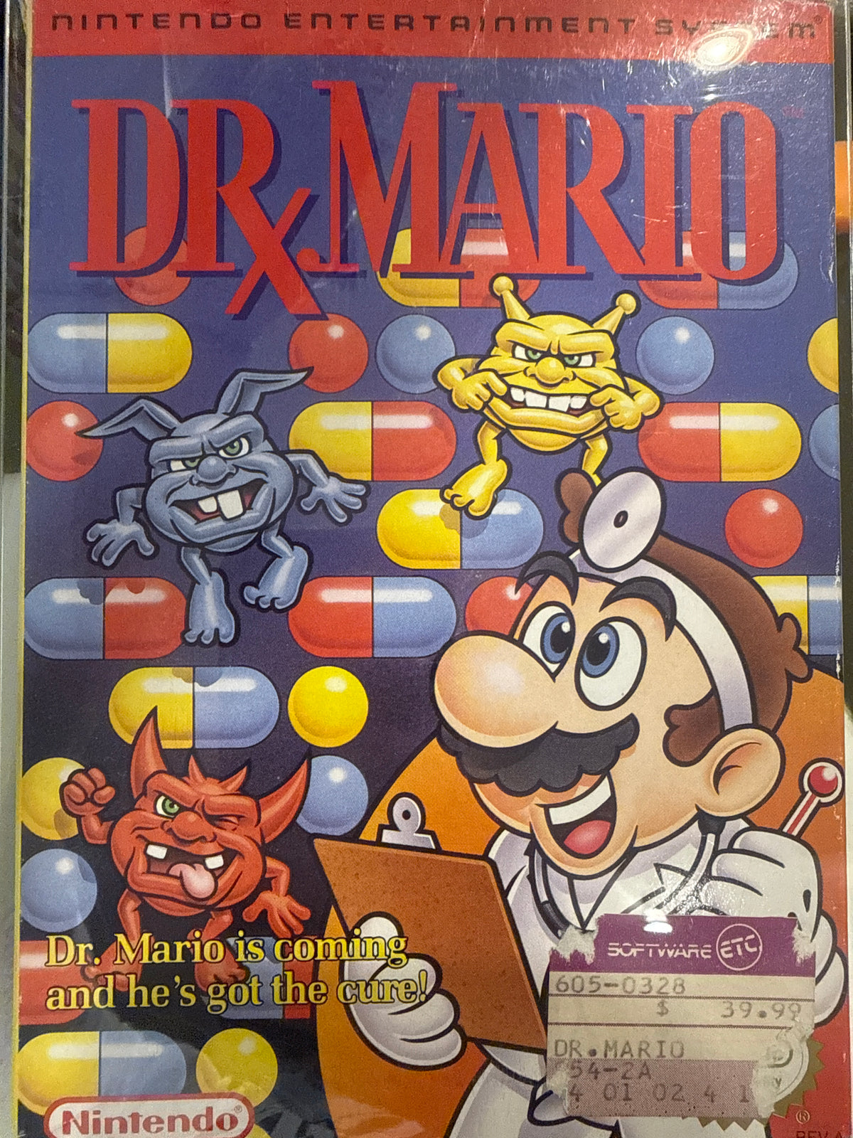 🔵 NES Dr. Mario CIB