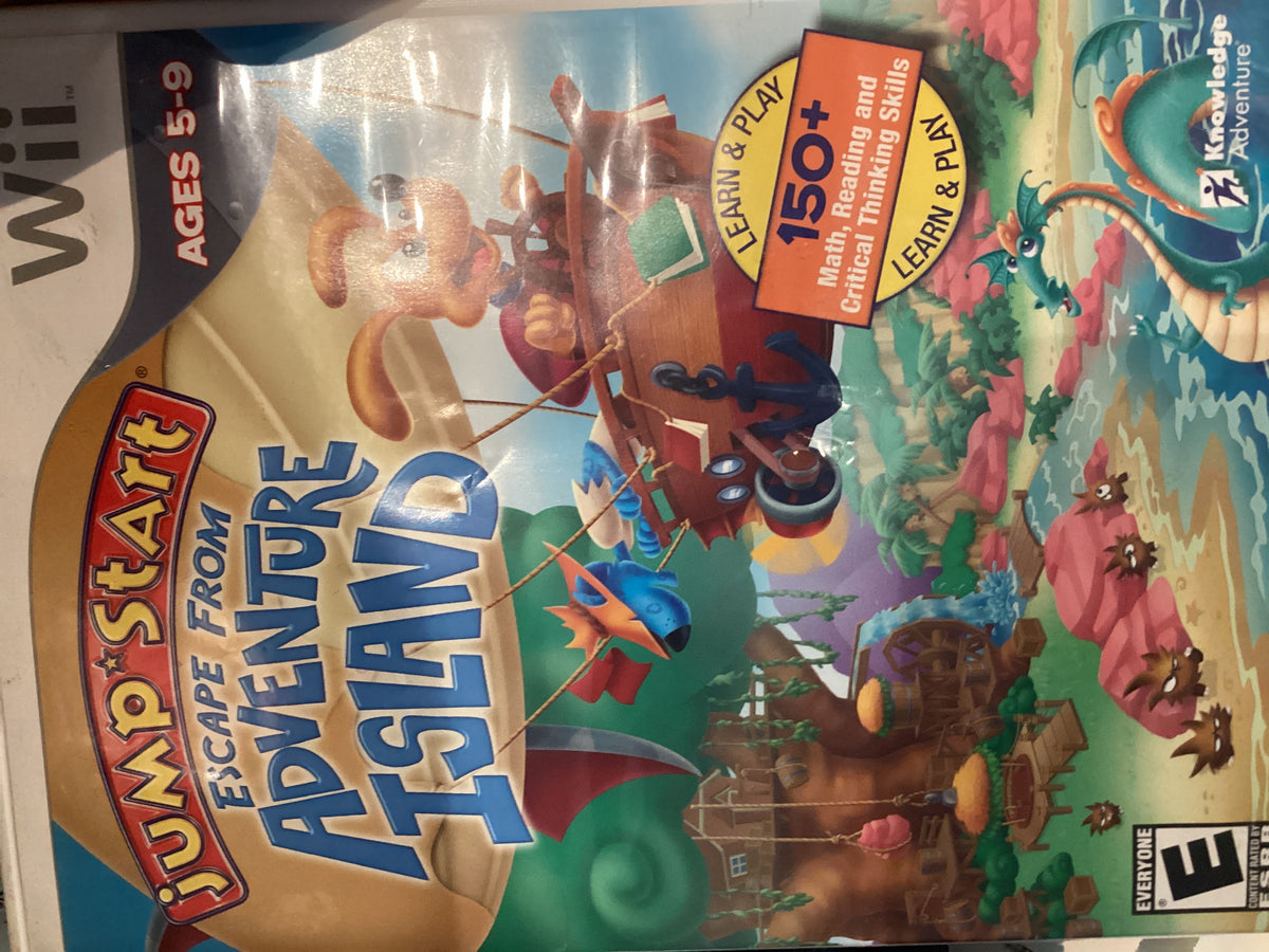 Wii Jump Start Escape From Adventure Island