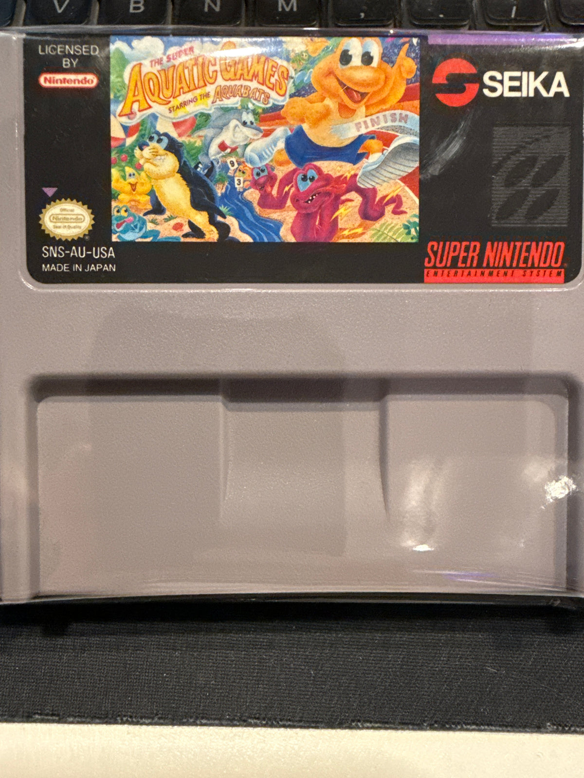 🔵 SNES Super Aquatic Games