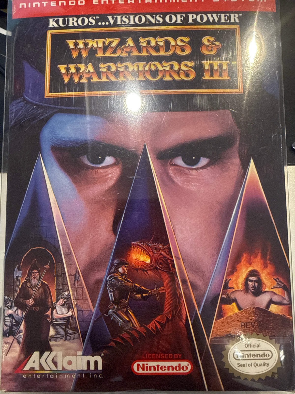 🔵 NES Wizards & Warriors III