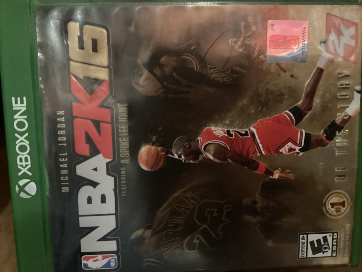 Xbox One NBA 2k16 Ft Michael Jordan CIB