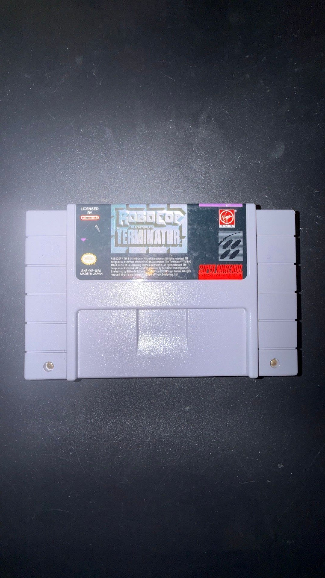 🔵 SNES RoboCop Versus Terminator
