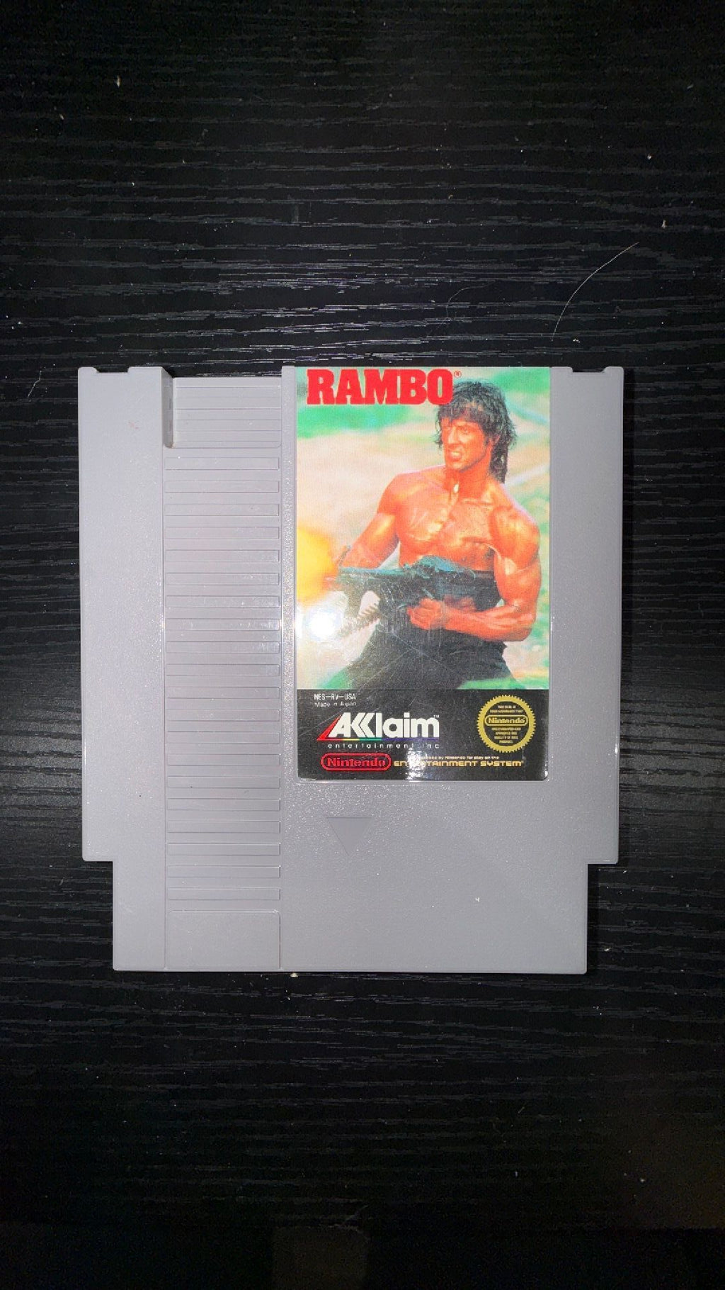 🔵 NES Rambo