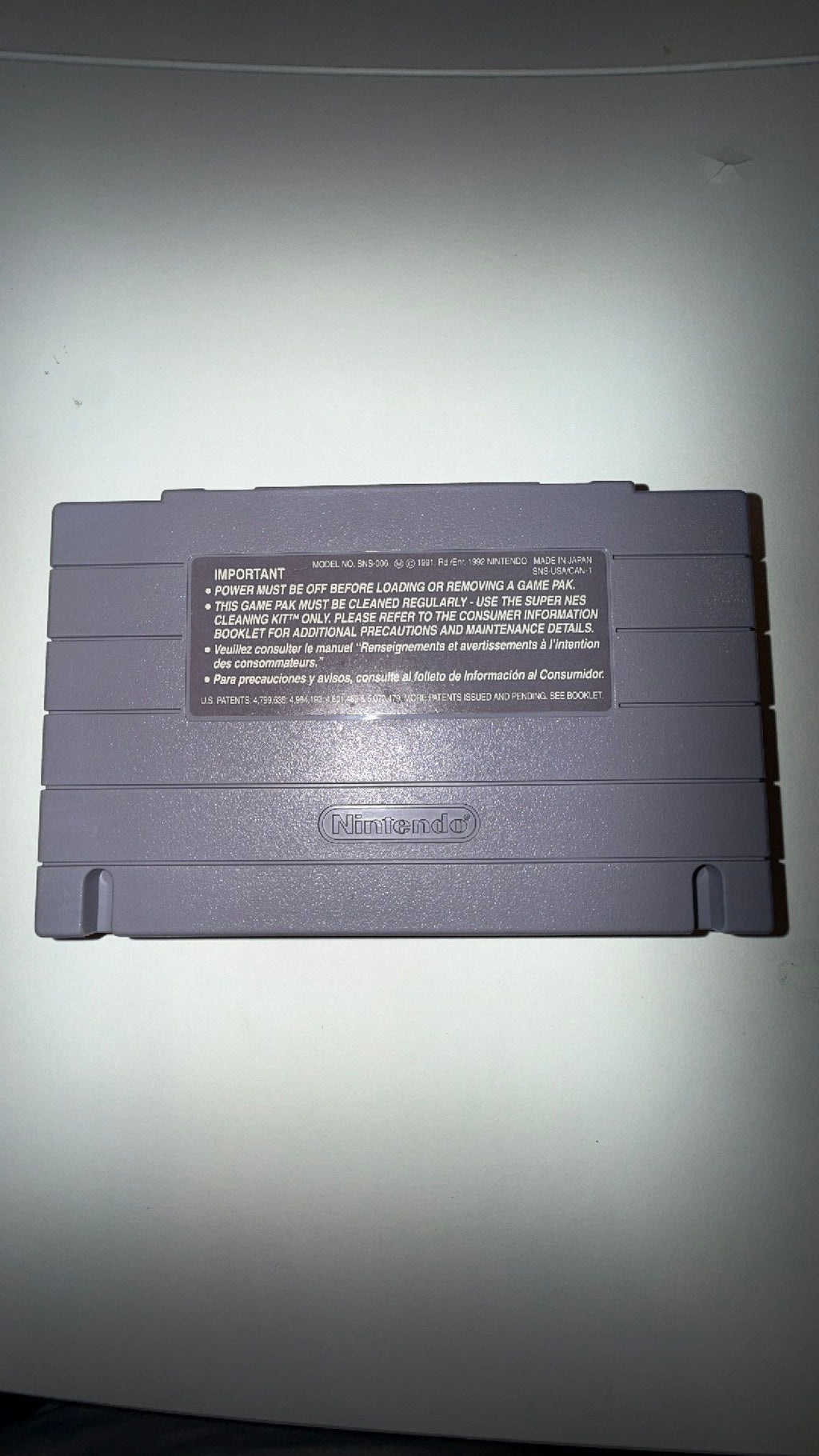 🟡 SNES Bram Stroker’s Dracula