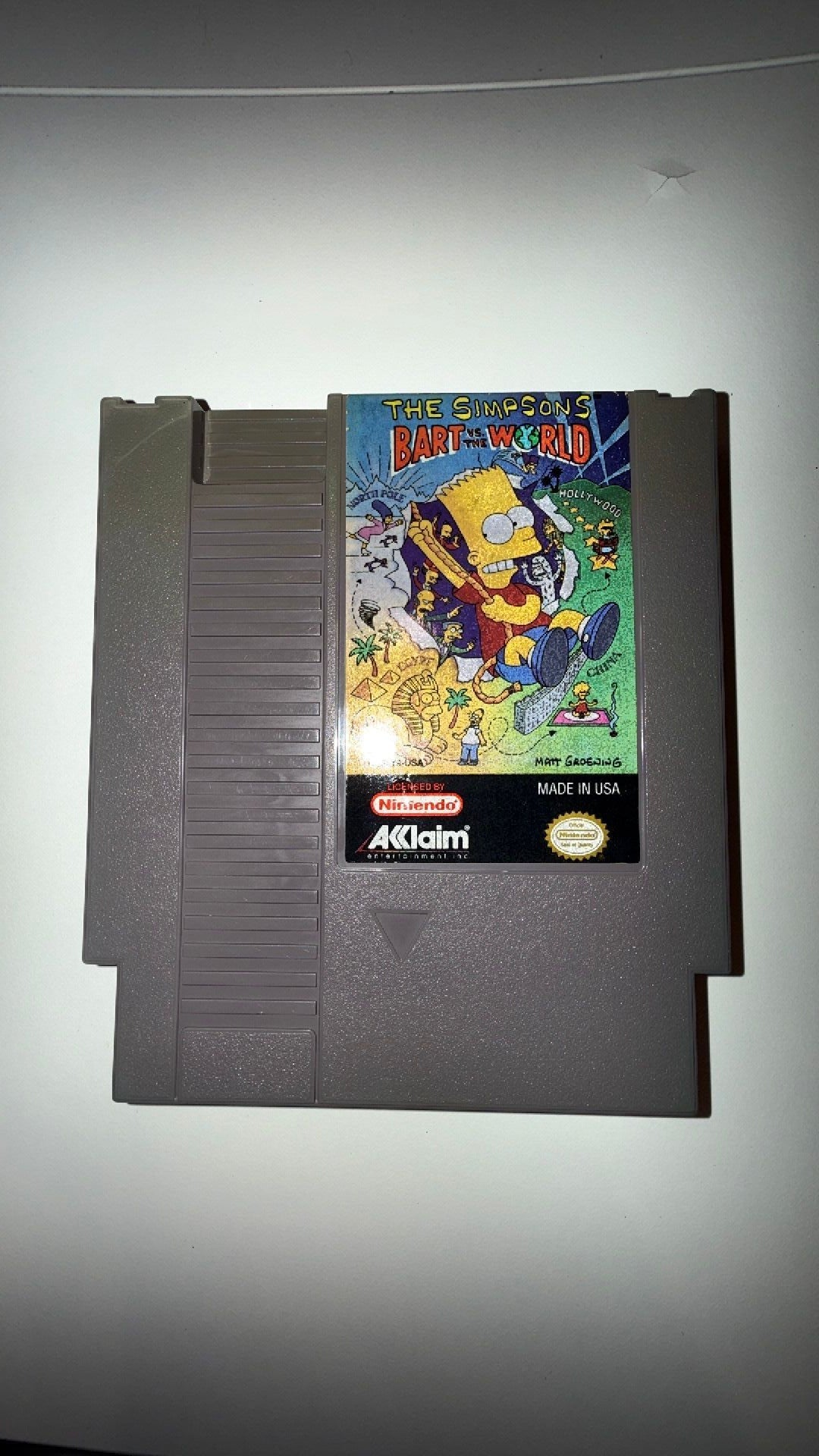 🟢 NES Bart Vs. The World