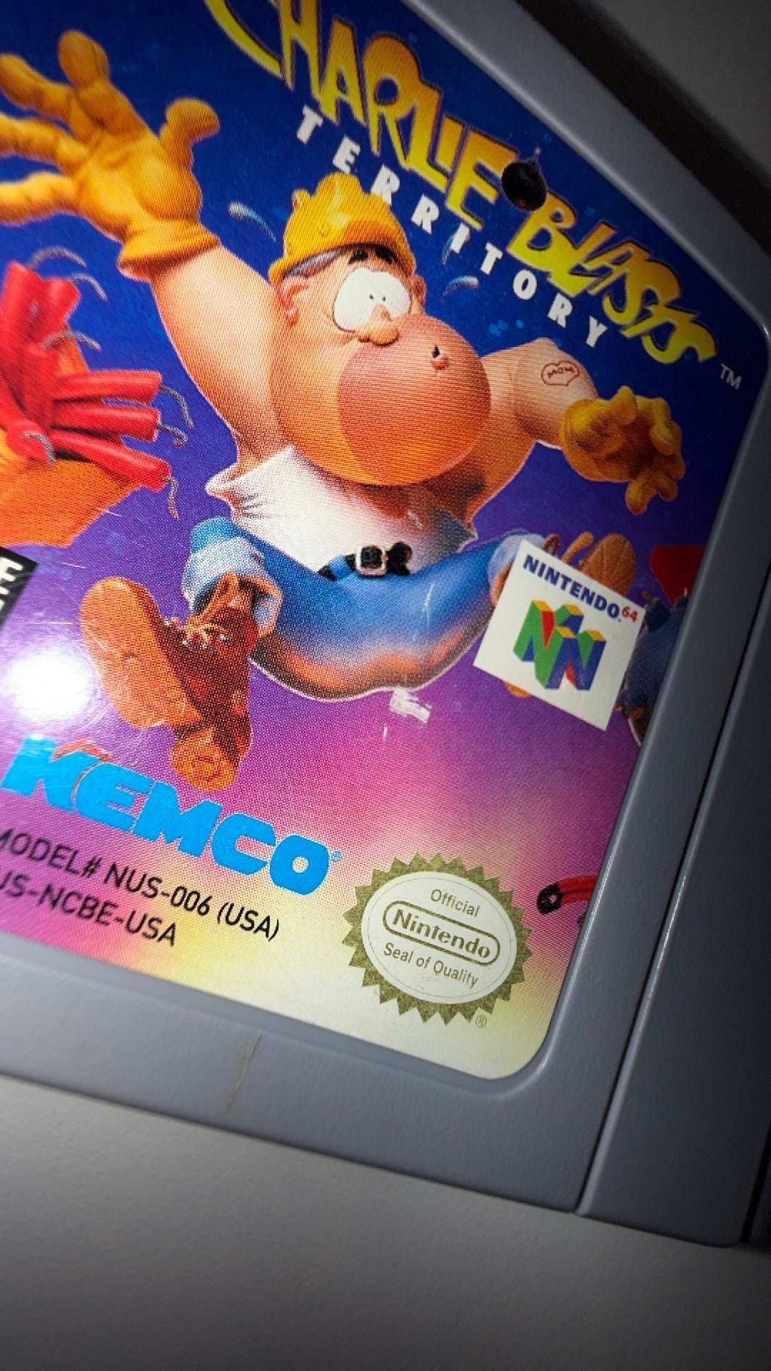 🔵 N64 Charlie Blasts Territory
