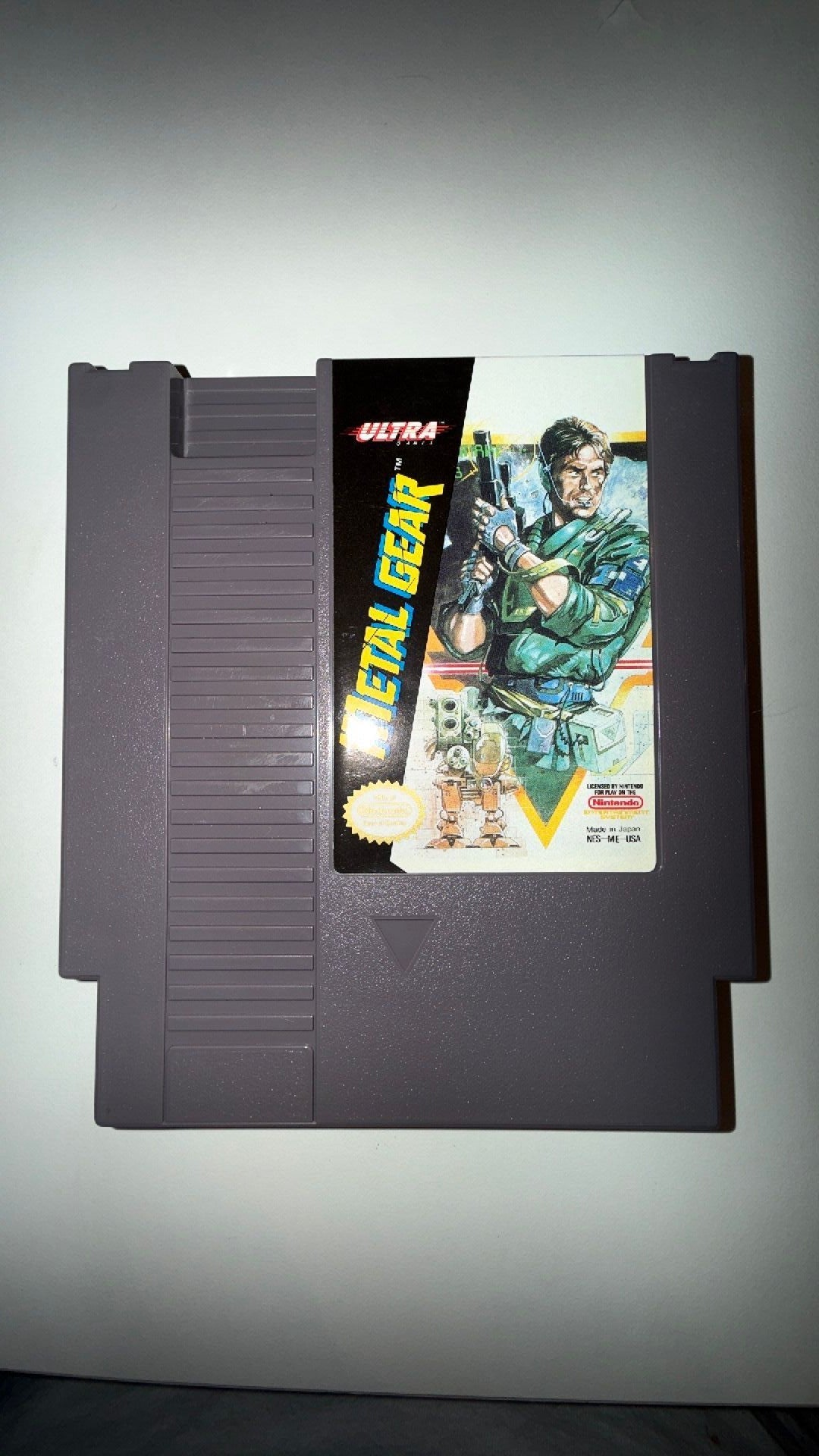 🔵 NES Metal Gear