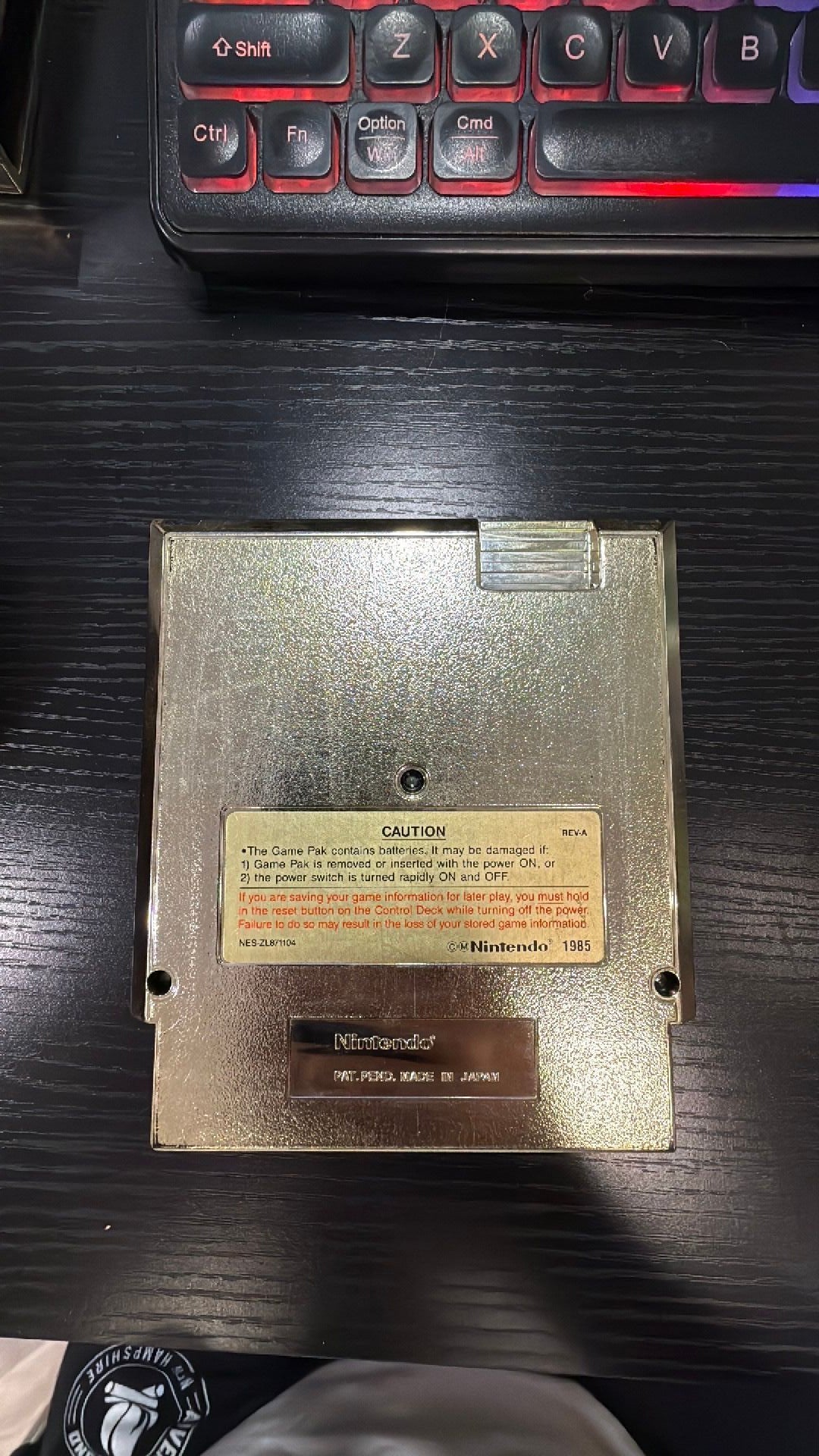 🟢 NES The Adventure of Link W/Manny (Missing Cover)