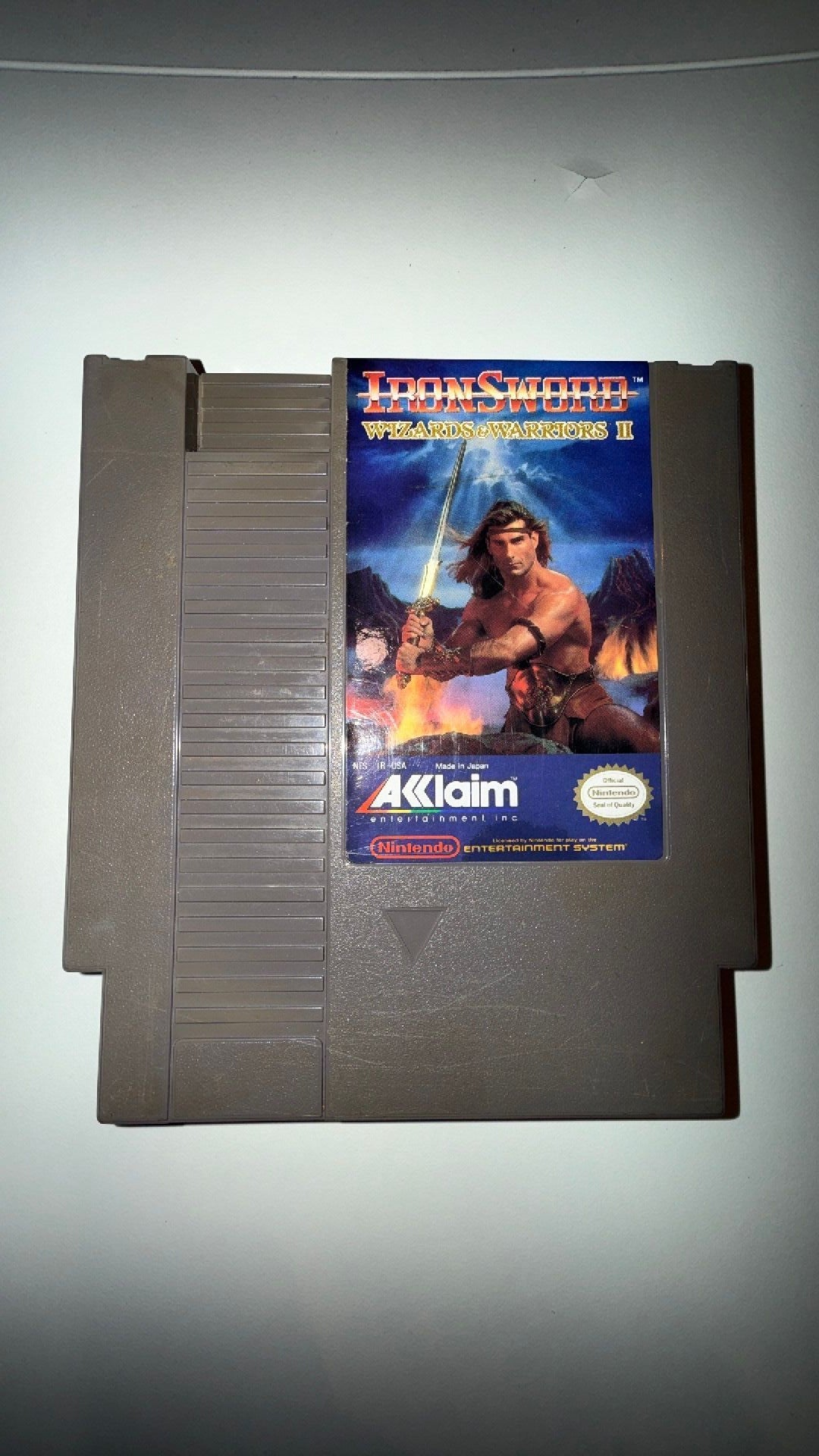 🟢 NES W&W2 Iron Sword