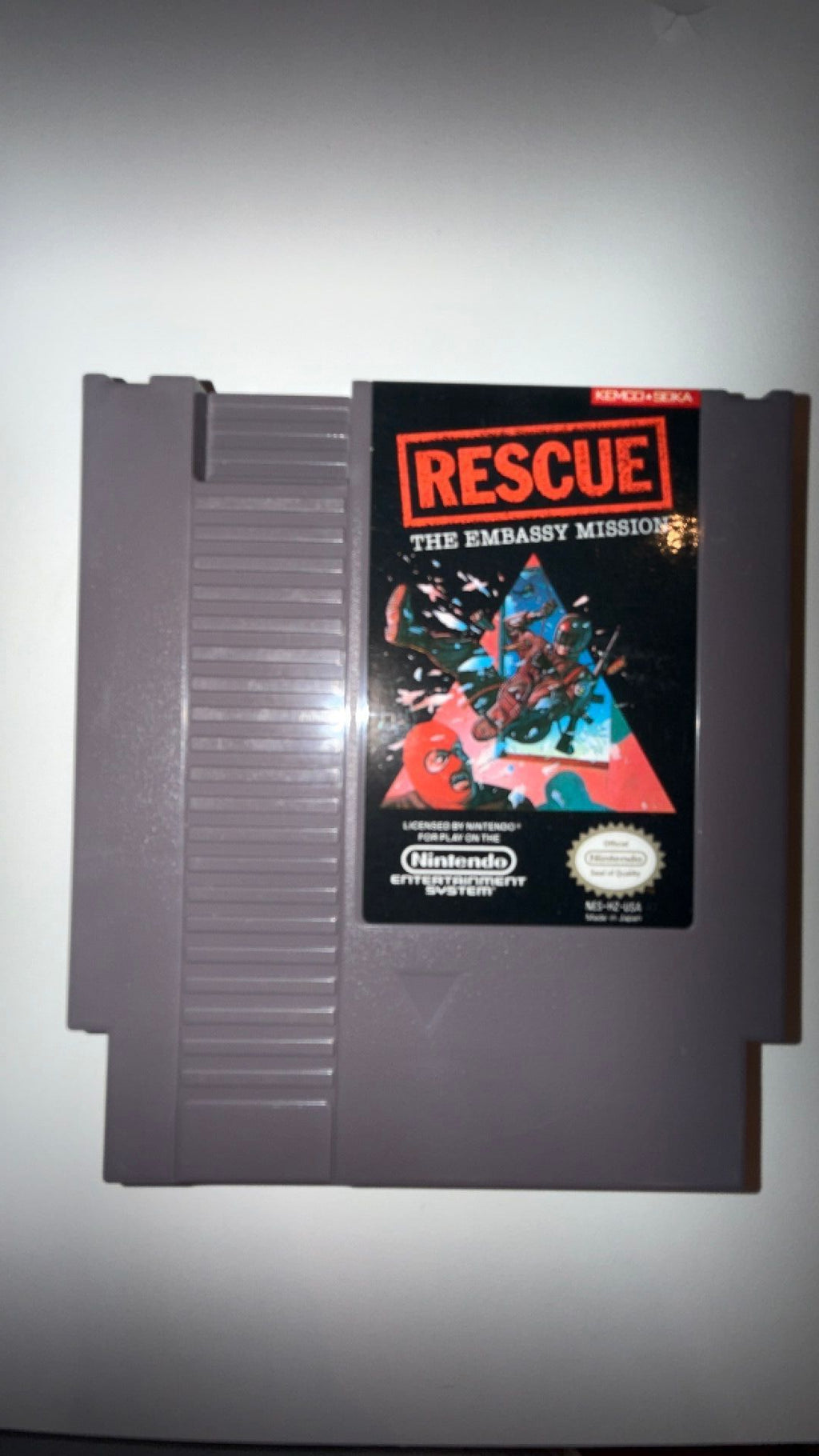 🔵 NES Rescue The Embassy Mission