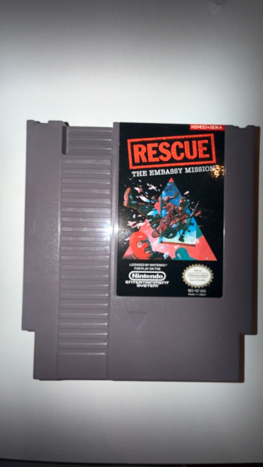 🔵 NES Rescue The Embassy Mission